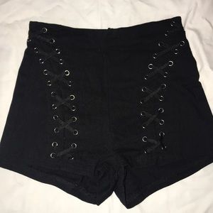 Black shorts